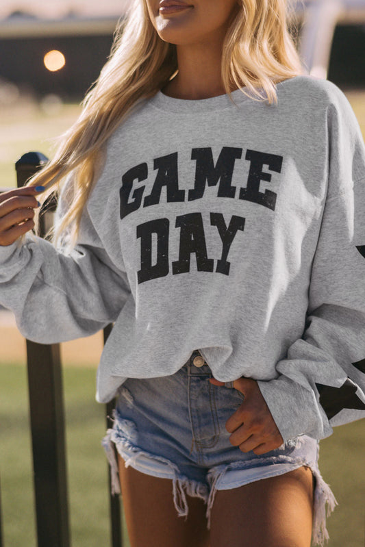 Game Day Graphic Football Season Sweatshirt